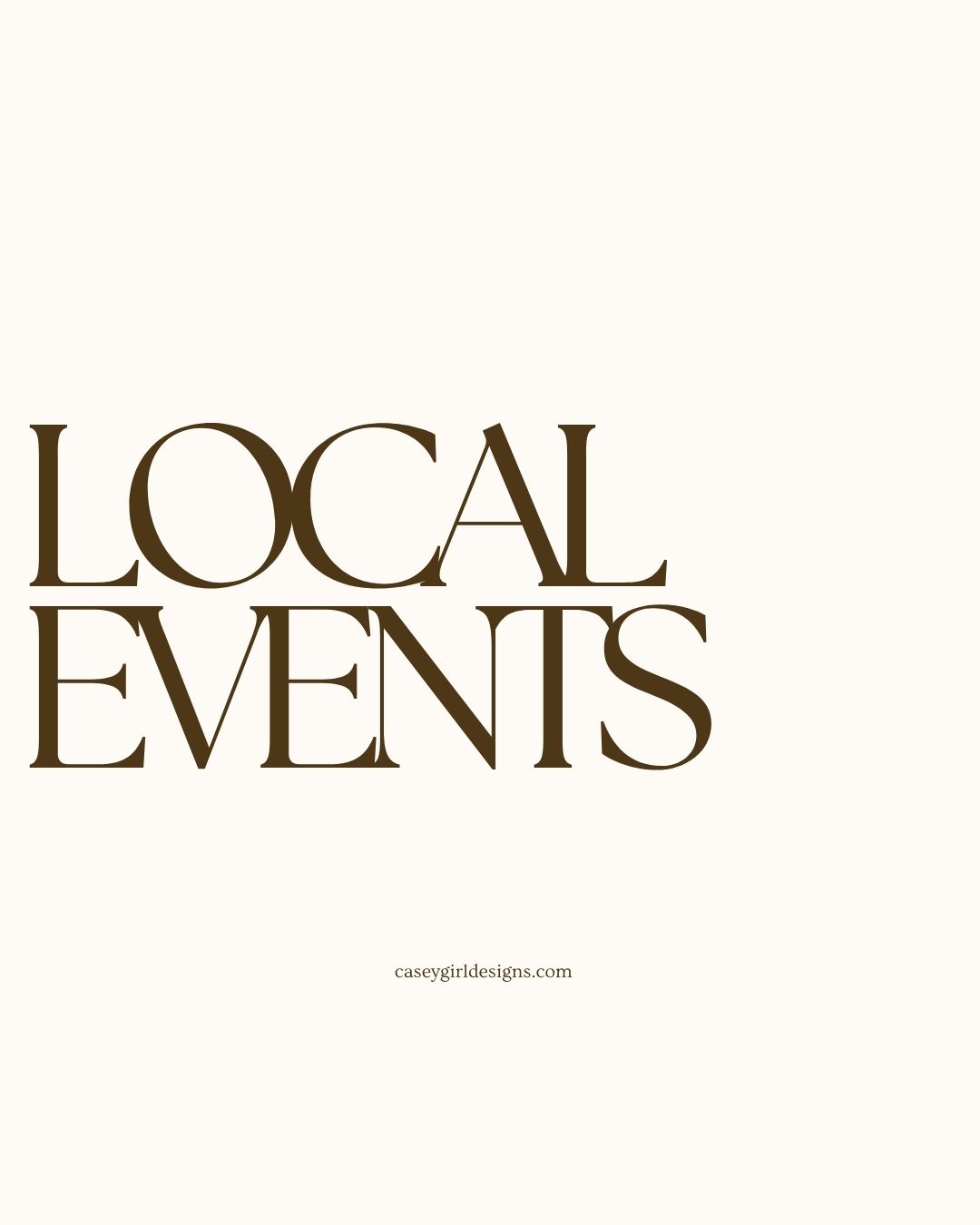 Local Events